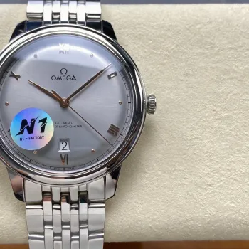 Omega De Ville 434.10.40.20.06.001 Replica - Grey Dial Stainless Steel