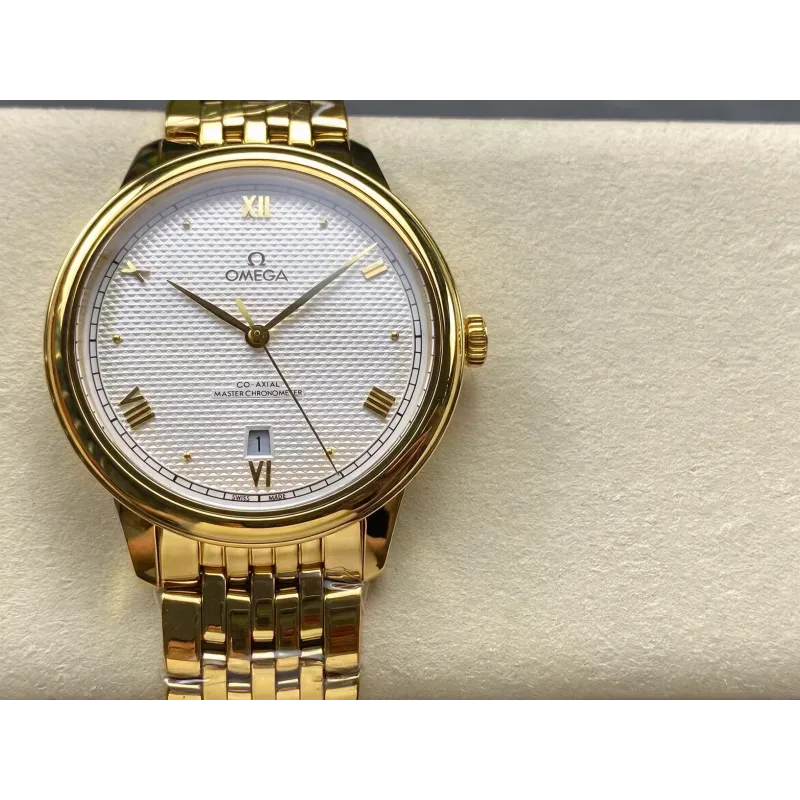 Omega De Ville 434.53.40.20.02.002 Replica - Silver Dial Two-Tone