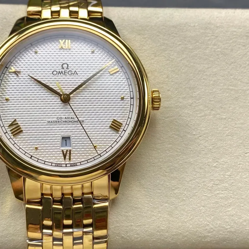 Omega De Ville 434.53.40.20.02.002 Replica - Silver Dial Two-Tone