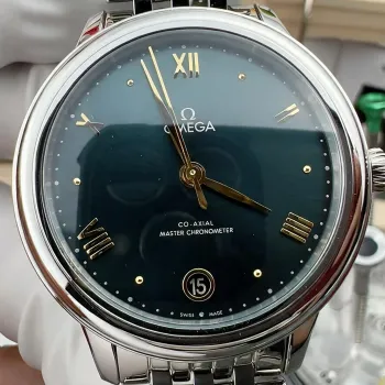 Omega De Ville Women's 434.10.34.20.10.001 Replica - Green Dial Stainless Steel