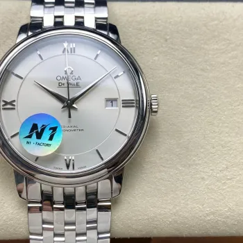 Omega De Ville 424.10.40.20.02.003 Replica - Silver Dial Stainless Steel