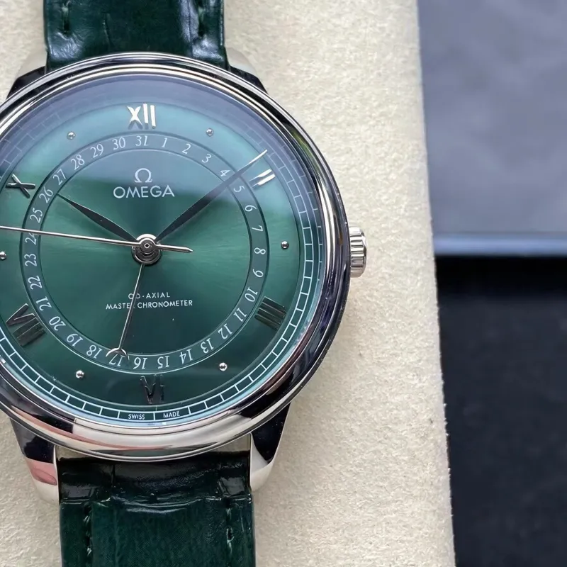 Omega De Ville 434.23.42.22.10.001 Replica - Green Dial Stainless Steel