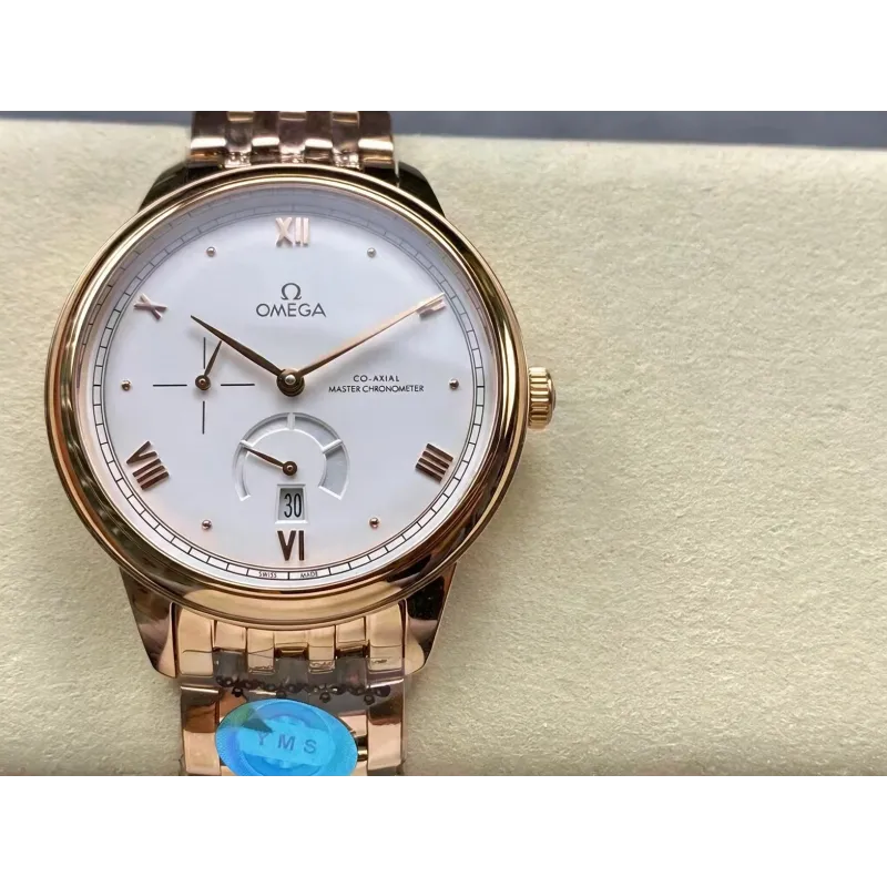 Omega De Ville 434.53.41.21.02.001 Replica - Silver Dial Two-Tone
