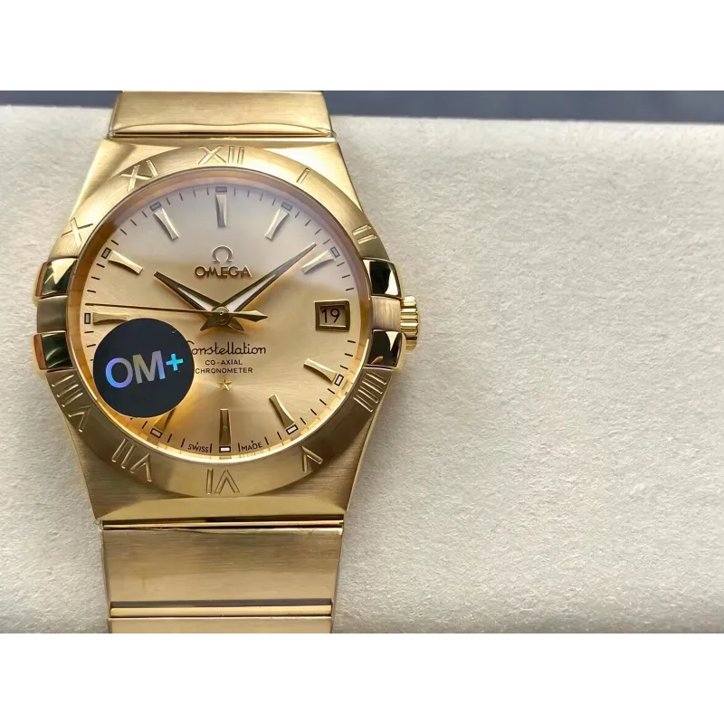 Omega Constellation 123.50.38.21.08.001 Replica - Champagne Dial Two-Tone