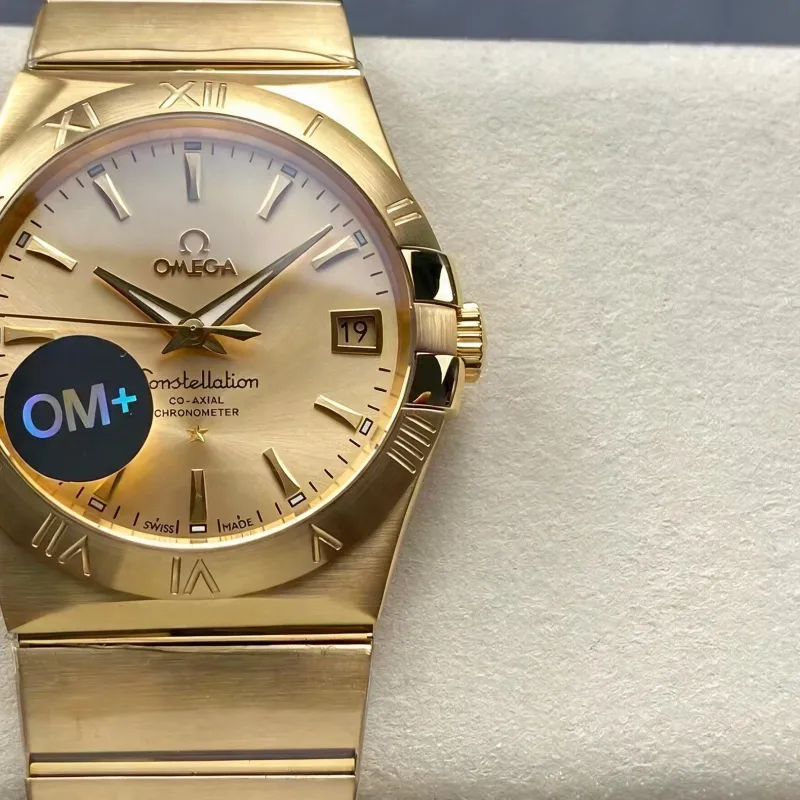 Omega Constellation 123.50.38.21.08.001 Replica - Champagne Dial Two-Tone
