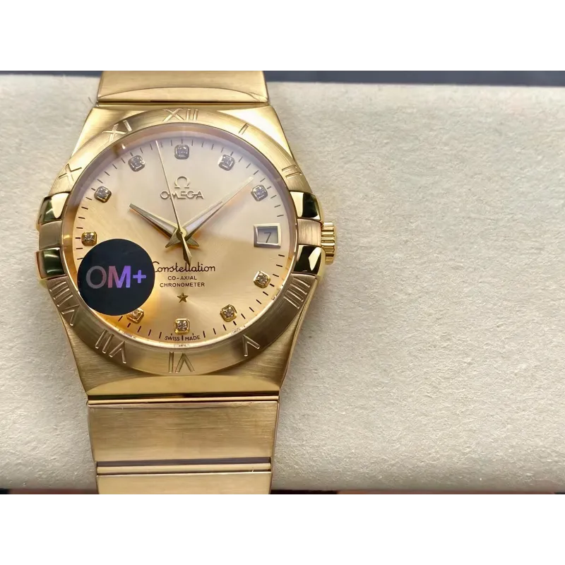 Omega Constellation 123.50.38.21.58.001 Replica - Champagne Dial Two-Tone
