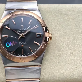 Omega Constellation 123.20.38.21.06.002 Replica - Grey Dial Stainless Steel