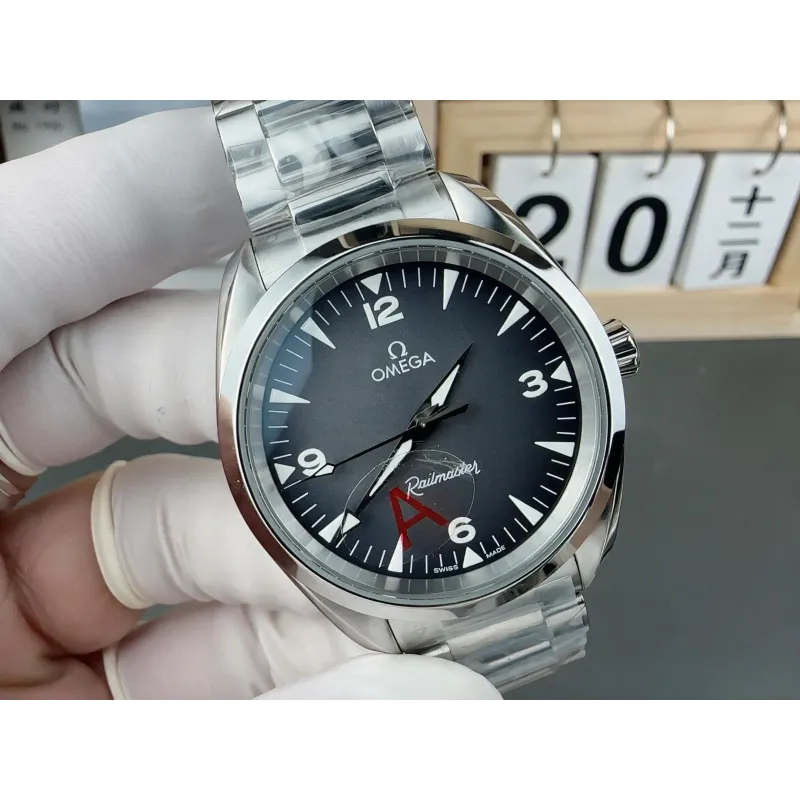 Omega Seamaster Railmaster 235.10.38.20.06.001 Replica - Grey Dial
