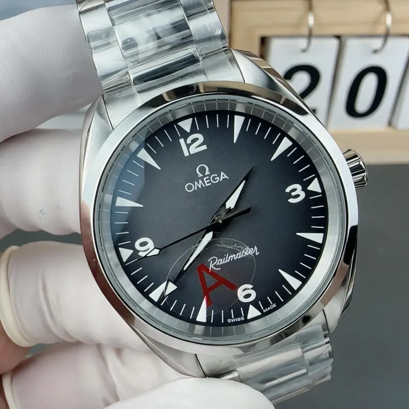 Omega Seamaster Railmaster 235.10.38.20.06.001 Replica - Grey Dial
