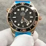 Omega Seamaster Diver 300M 210.20.42.20.01.001 Replica - Black Dial Two-Tone
