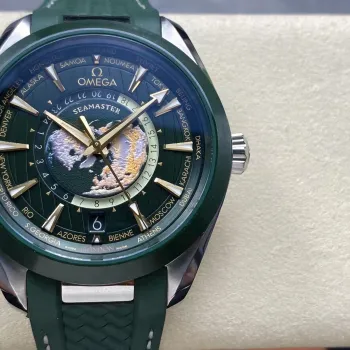Omega Seamaster 220.32.43.22.10.001 Replica - Green Dial Stainless Steel