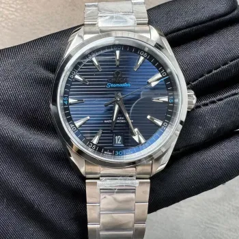 Omega Seamaster 220.10.41.21.03.001 Replica - Blue Dial Stainless Steel