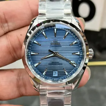 Omega Seamaster 220.10.41.21.03.005 Replica - Blue Dial Stainless Steel
