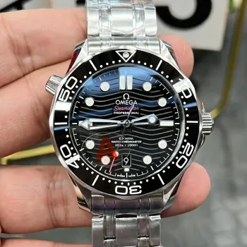 Omega Seamaster 210.30.42.20.01.001 Replica - Black Dial Stainless Steel