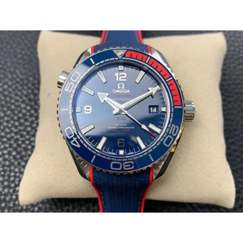 Omega Seamaster Planet Ocean PyeongChang 2018 522.32.44.21.03.001 Replica - Blue Dial