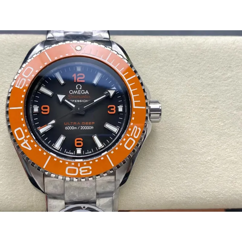 Omega Seamaster 215.30.46.21.06.001 Replica - Grey Dial Fluted Bezel