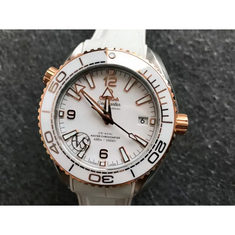 Omega Seamaster Planet Ocean 600M 215.23.40.20.04.001 Replica - White Dial