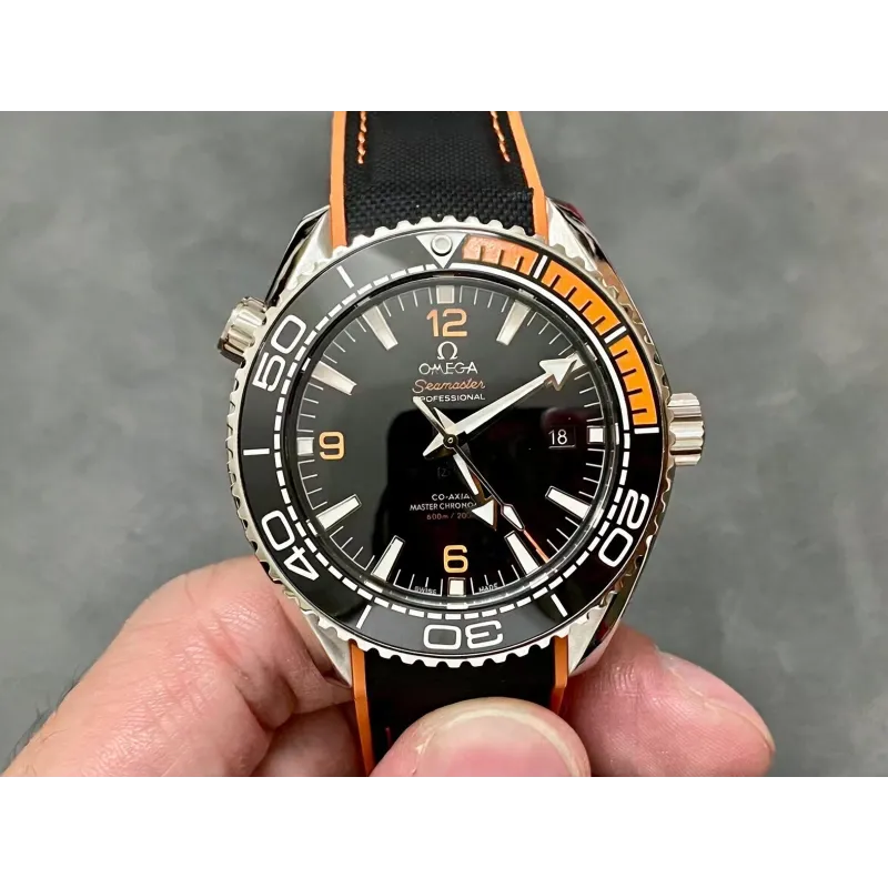 Omega Speedmaster Planet Ocean 600M 215.32.44.21.01.001 Replica - Black Dial