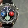 Omega Speedmaster From the Moon to Mars 3577.50.00 Replica - Black Dial Stainless Steel