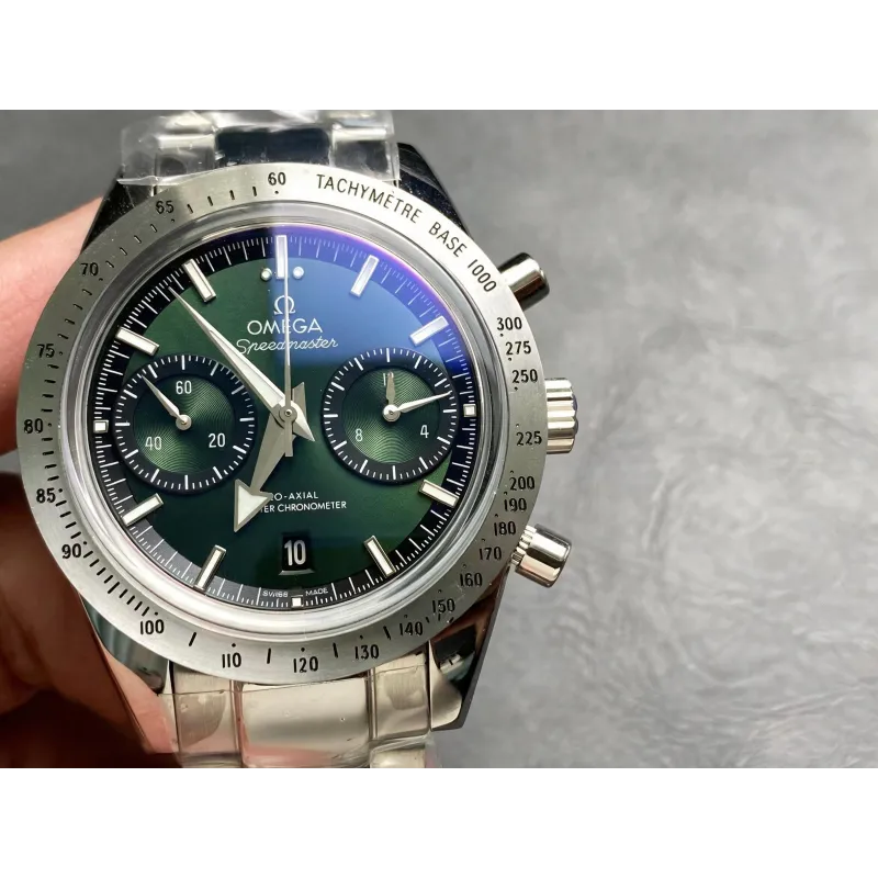 Omega Speedmaster '57 332.10.41.51.10.001 Replica - Green Dial Stainless Steel