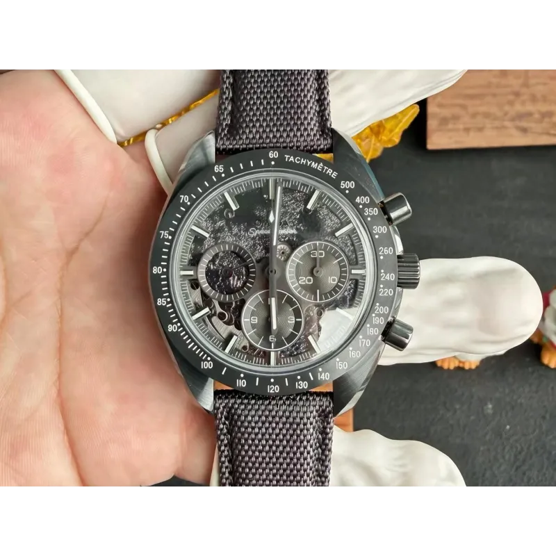 Omega Speedmaster Grey Side of the Moon 310.92.44.50.06.001 Replica - Tachymeter Bezel