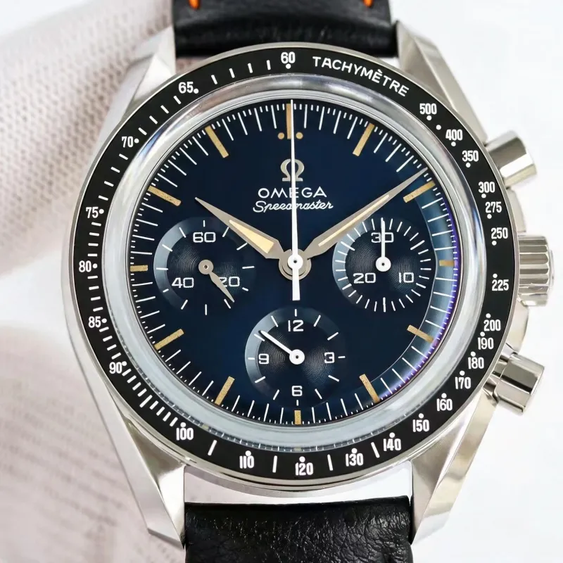 Omega Speedmaster 310.32.40.50.06.001 Replica - Blue Dial Stainless Steel