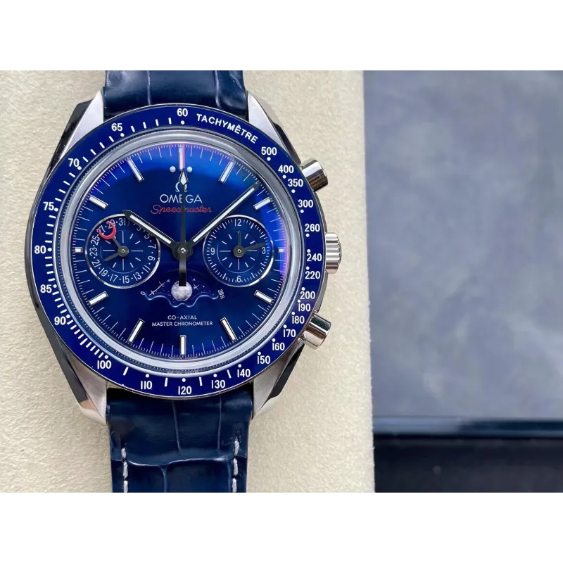 Omega Speedmaster Moonwatch 304.33.44.52.03.001 Replica - Blue Dial