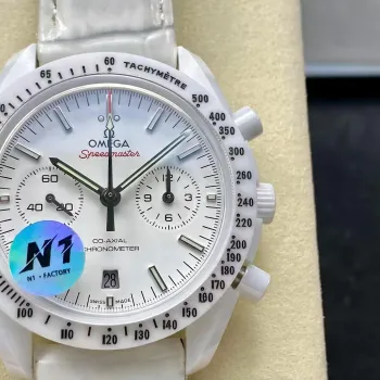 Omega Speedmaster 311.93.44.51.04.002 Replica - White Dial Tachymeter Bezel