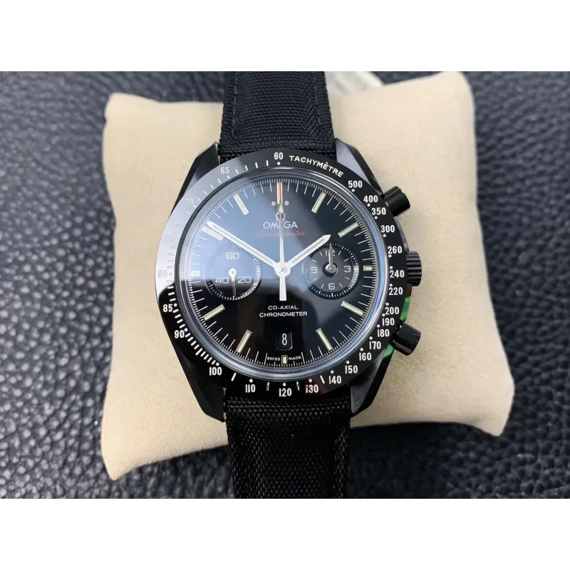 Omega Speedmaster Moonwatch Dark Side of the Moon Pitch Black 311.92.44.51.01.003 Replica - Black Dial