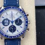 Omega Speedmaster Snoopy 310.32.42.50.02.001 Replica - Silver Dial Stainless Steel