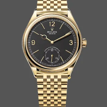 Rolex Perpetual 1908 52508 Replica - Black Dial Two-Tone