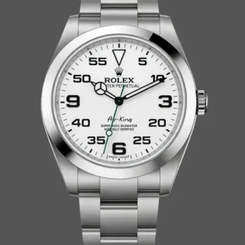 Rolex Air-King 126900 Replica - White Dial Oyster