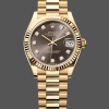 Rolex Datejust Women's 278278 Replica - Grey Dial Fluted Bezel
