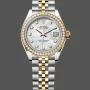 Rolex Datejust Women's 279383RBR Replica - Mother-of-Pearl Dial Diamond Bezel