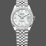Rolex Datejust 31 Unisex 278384RBR Replica - Mother-of-Pearl Dial Diamond Bezel