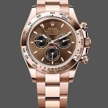 Rolex Cosmograph Daytona 126505 Replica - Chocolate Brown Dial Tachymeter Bezel