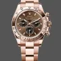 Rolex Cosmograph Daytona 126505 Replica - Chocolate Brown Dial Tachymeter Bezel