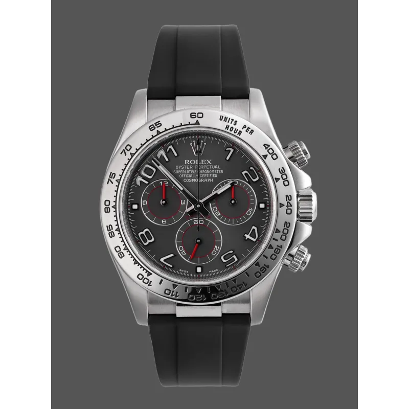 Rolex Daytona 116519 Replica - Grey Dial Stainless Steel