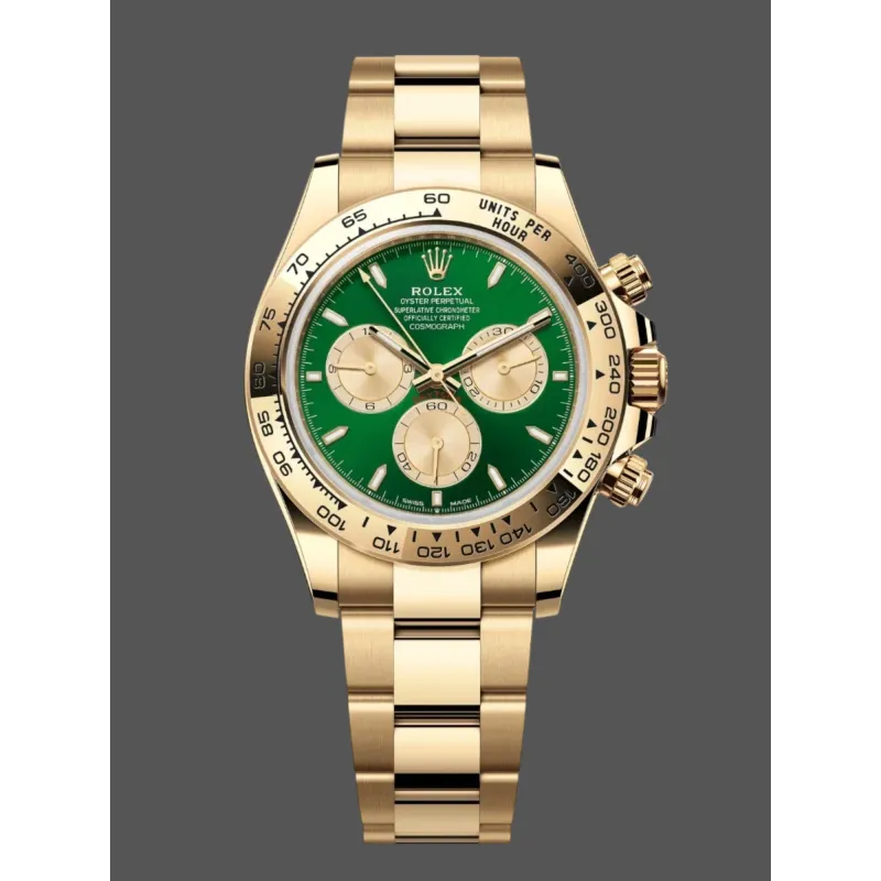 Rolex Cosmograph Daytona John Mayer 126508 Replica - Green Dial Tachymeter Bezel