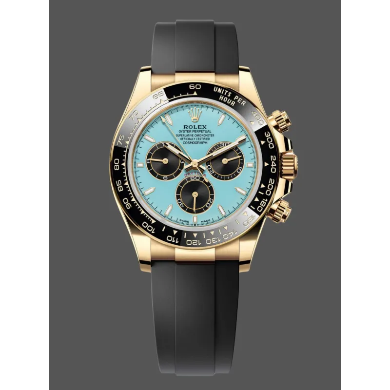 Rolex Cosmograph Daytona 126518LN Replica - Ice Blue Dial Tachymeter Bezel