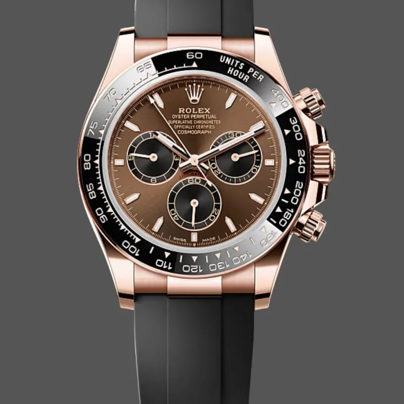 Rolex Daytona 126515LN Replica - Chocolate Brown Dial Tachymeter Bezel