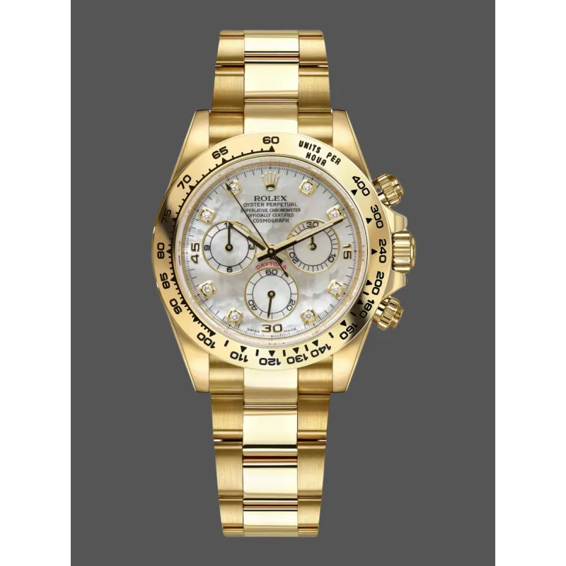 Rolex Daytona 116508 Replica - Mother-of-Pearl Dial Stainless Steel