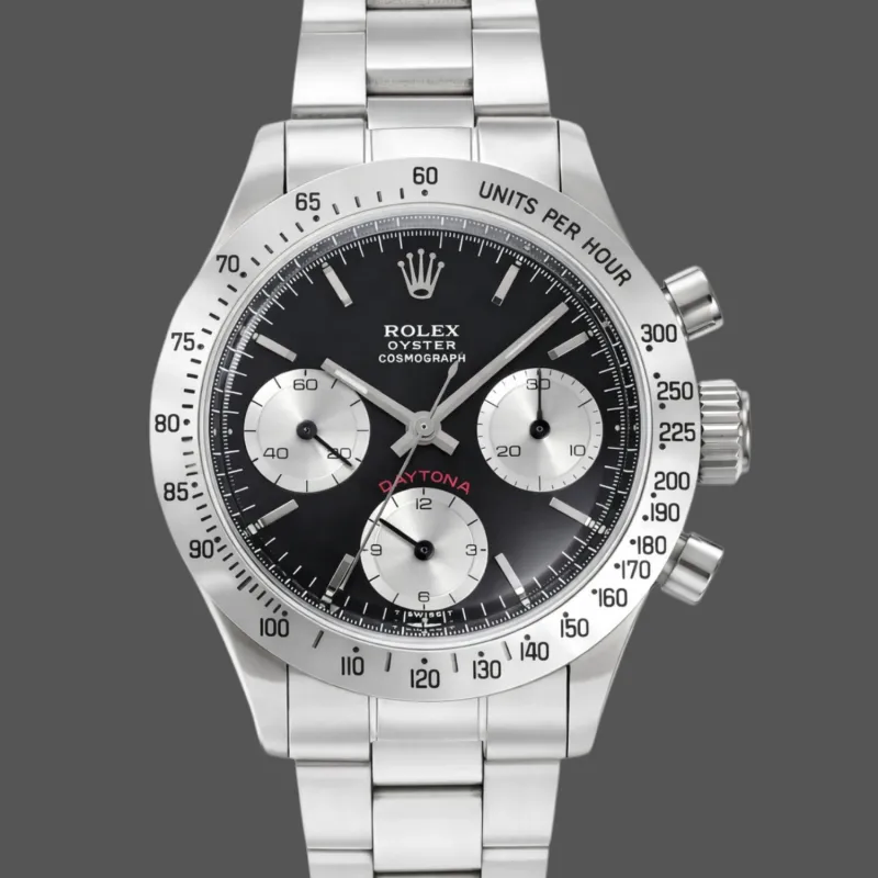 Rolex Daytona Paul Newman 6265 Replica - Black Dial Oyster