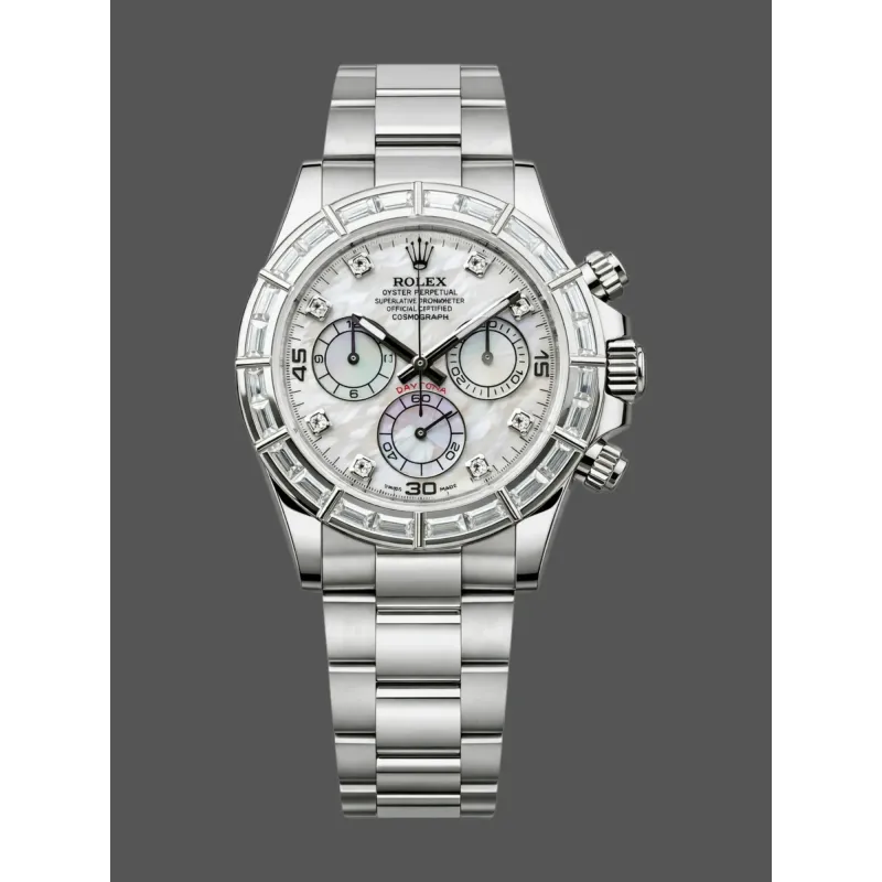 Rolex Daytona Cosmograph 116589BR Replica - Mother-of-Pearl Dial Diamond Bezel