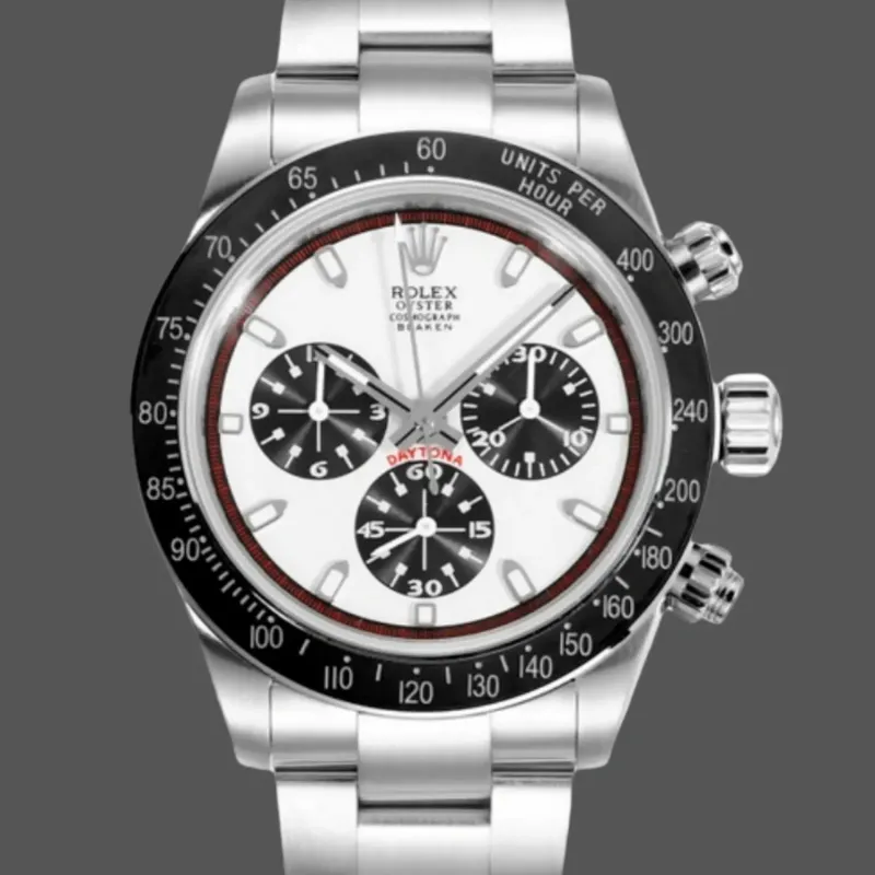 Rolex Daytona Big Red 6263 Replica - White Dial Oyster