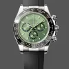 Rolex Daytona Platona 126506 Replica - Green Dial Stainless Steel
