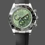 Rolex Daytona Platona 126506 Replica - Green Dial Stainless Steel