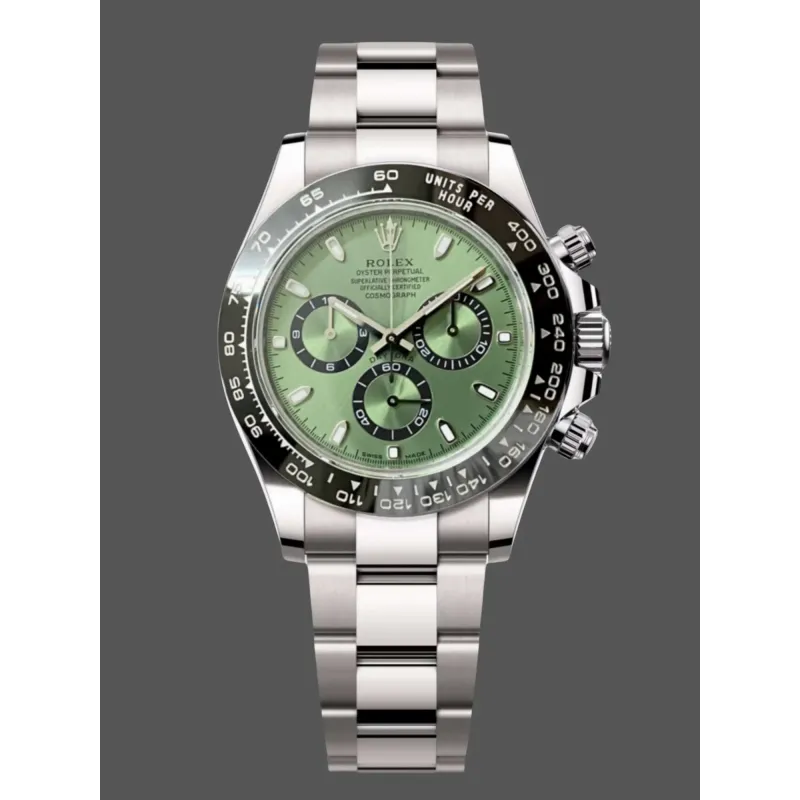 Rolex Daytona Platona 126506 Replica - Green Dial Oyster