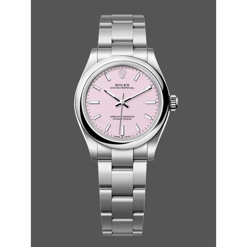 Rolex Oyster Perpetual Women's 277200 Replica - Pink Dial Oyster
