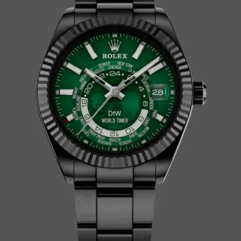 Rolex Sky-Dweller 326934 Replica - Green Dial Oyster